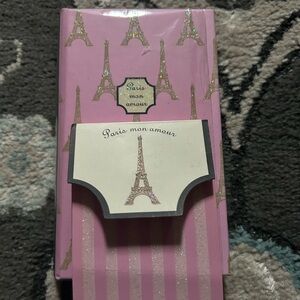 Pink Paris Mon Amour Notebook Set